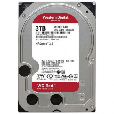 Western Digital WD30EFRX SATA 3TB 6GB/S 64MB Red Жесткий диск 2
