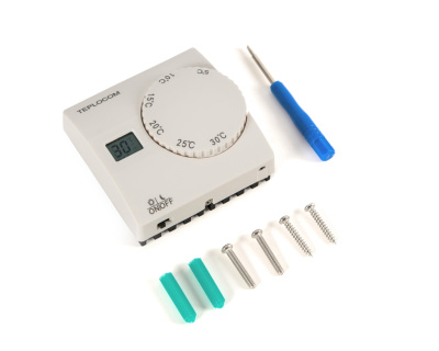 TEPLOCOM TS-2AA/8A проводной комнатный термостат  5