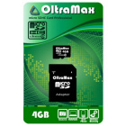 OltraMax Micro SD 4 GB Class 4 Карта памяти