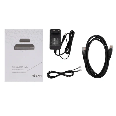 SNR SNR-VG-1000-8S Шлюз VolP 2