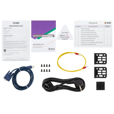 SNR SNR-S2982G-24TE-RPS Управляемый коммутатор 4