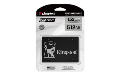 Kingston KC600 512Gb SKC600/512G Твердотельный накопитель 3