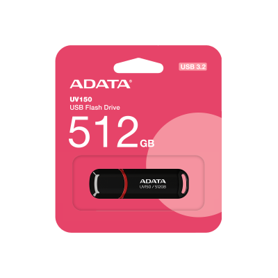 ADATA UV150 512GB Флэш-накопитель AUV150-512G-RBK 1