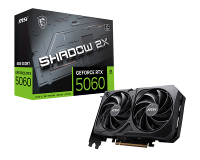 MSI GEFORCE RTX 5060 8G SHADOW 2X Видеокарта 3