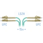 SNR SNR-PC-LC/UPC-MM-DPX-15m Патчкорд оптический