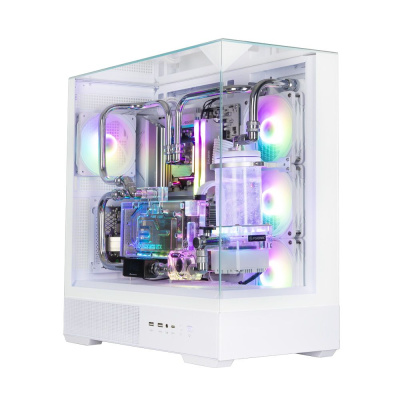 Zalman P40 PRISM PLUS WHITE Корпус для ПК 6
