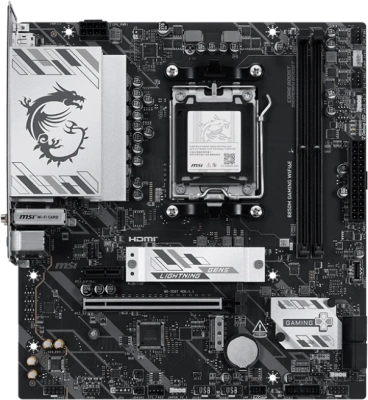 MSI B850M GAMING WIFI6E Материнская плата