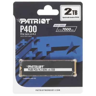 Patriot P400 2000 ГБ SSD M.2 накопитель P400P2TBM28H