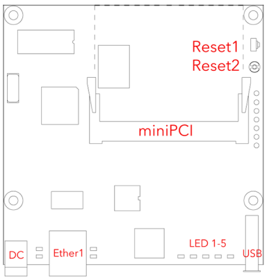 MikroTik RB411GL Материнская плата, 1х 1G Ethernet, 1х miniPCI, 1x USB 2.0 2