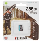 Kingston Canvas Go! Plus microSDXC 256 ГБ Карта памяти SDCG3/256GBSP