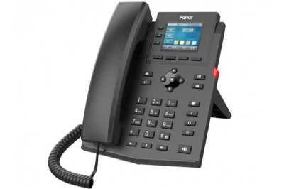 Fanvil X303-2 WIRE черный SIP телефон