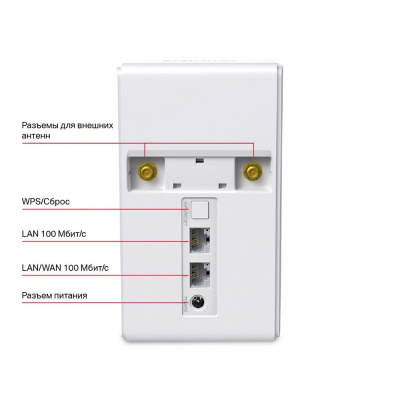 Mercusys MB110-4G Маршрутизатор 1