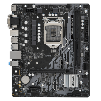 ASRock H510M-HDV/M.2 SE Материнская плата 1