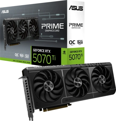 ASUS GeForce RTX5070TI-O16G Видеокарта 3