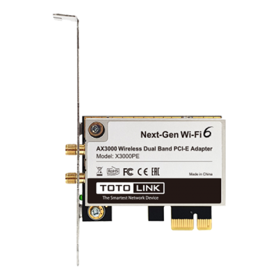 TOTOLINK X3000PE (X3000PE) PCI-E адаптер 3