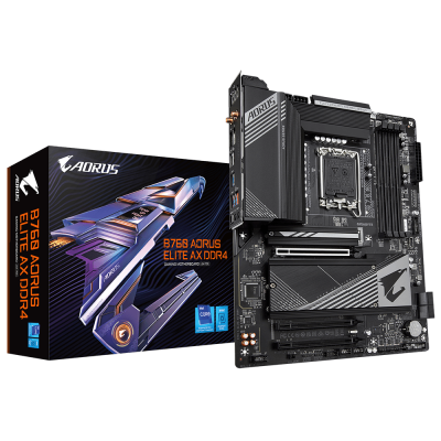 Gigabyte B760 AORUS ELITE AX DDR4 Материнская плата 3