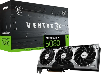 MSI RTX 5080 16G VENTUS 3X Видеокарта