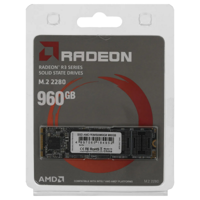 AMD Radeon R3MS0960G8 Твердотельный накопитель SSD 2