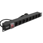 Exegate PDU-19H804 Al-8S-EU2.5-SW EX280843RUS Блок розеток