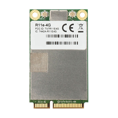 MikroTik R11E-4G Радиокарта miniPCIe LTE, 2x u.FL 1
