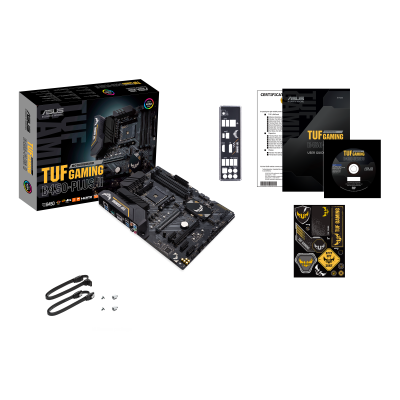 ASUS TUF GAMING B450-PLUS II Материнская плата 90MB1650-M0EAY0 9