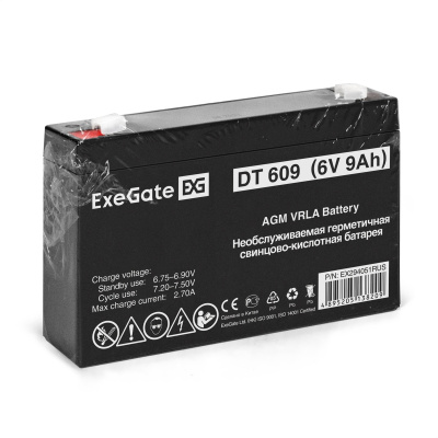 Exegate DT 609 EX294051RUS Аккумуляторная батарея 4