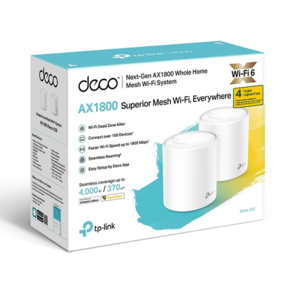 TP-Link Deco X20 (2-pack) MESH Wi-Fi система 2