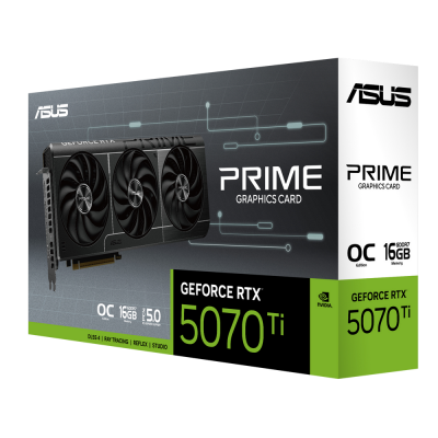 ASUS RTX5070Ti PRIME OC 16GB GDDR7 90YV0MF0-M0NA00 Видеокарта 12