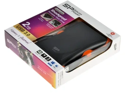Silicon Power Portable SP020TBPHDA30S3K 2 ТБ Внешний HDD 5