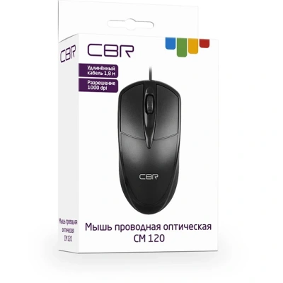 CBR CM 120 BLACK Мышь 1