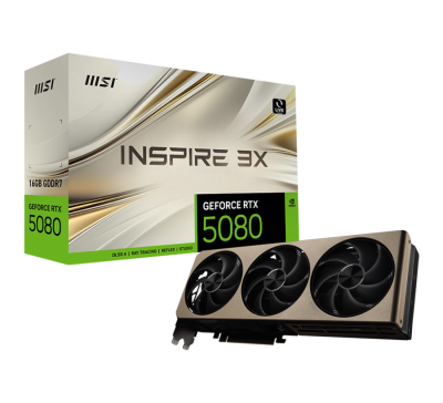 MSI GEFORCE RTX 5080 16G INSPIRE 3X Видеокарта