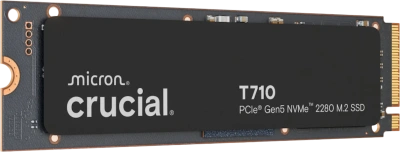 Crucial T710 2TB CT2000T710SSD8 Твердотельный накопитель SSD 3