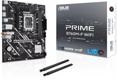 ASUS PRIME B760M-F WIFI 90MB1N00-M0EAY0 Материнская плата 9