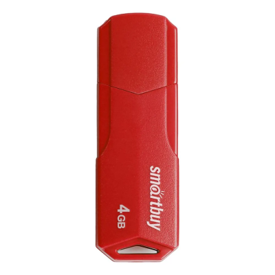 Smartbuy CLUE Red 4GB Флеш-накопитель SB4GBCLU-R 3