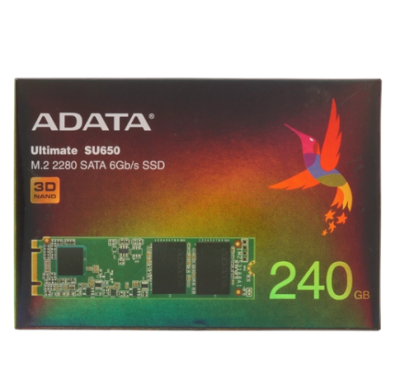 ADATA Ultimate SU650 ASU650NS38-240GT-C Накопитель M.2  2