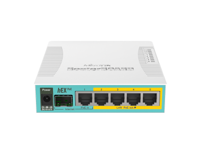 Mikrotik hEX PoE (RB960PGS) PoE-маршрутизатор 800 МГц 1