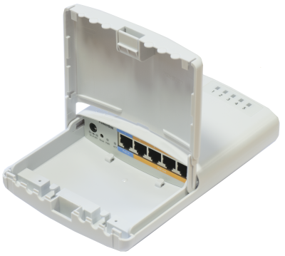 Mikrotik PowerBOX (RB750P-PBR2) PoE маршрутизатор 650 МГц