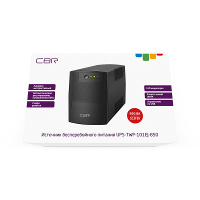CBR UPS-TWP-101EJ-850 Башенный линейно-интерактивный ИБП 9