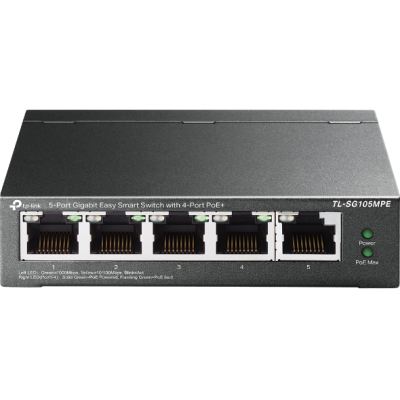 TP-Link TL-SG105MPE Коммутатор 1