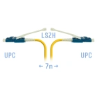 SNR SNR-PC-LC/UPC-A-DPX-HD-7m Патчкорд оптический