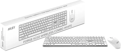 MSI FORGE K210 W COMBO WHITE Клавиатура + мышка 4