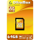 OltraMax SDXC Class 10 UHS-I 64Gb Карта памяти