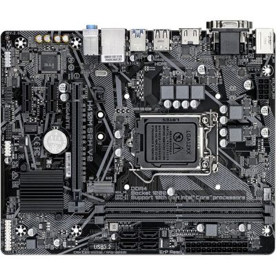 Gigabyte H410M S2H V2 2.1 Материнская плата 2