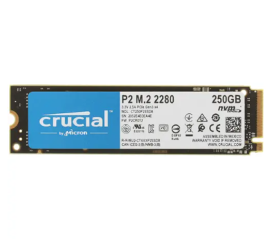 Crucial P2 CT250P2SSD8 Накопитель SSD M.2 250 Gb 