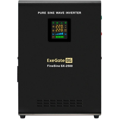 ExeGate FineSine SX-2500.LCD.AVR.2SH EX296002RUS ИБП 1