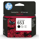 HP 3YM75AE 653 черный Картридж струйный 