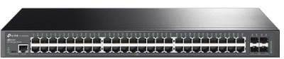 TP-Link TL-SG3452X JetStream 48-портовый гигабитный управляемый коммутатор уровня 2+ с четырьмя слотами SFP+ 10 Гбит/с