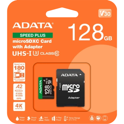 ADATA Speed Plus UD128GUI3V30A2SP-RA1 Карта памяти 1