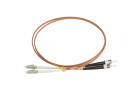 Hyperline FC-D2-50-LC/PR-ST/PR-H-1M-LSZH-OR Патч-корд волоконно-оптический