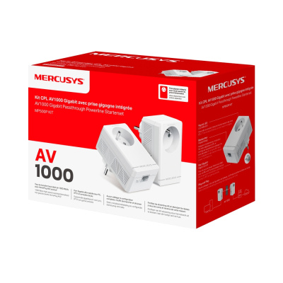 Mercusys MP500P KIT AV1000 Комплект гигабитных Powerline-адаптеров 1